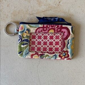 Vera Bradley Multicolor Floral Wristlet